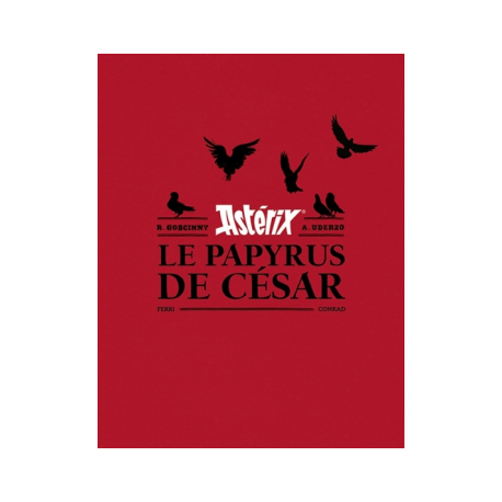 Jean-Yves Ferri, Didier Conrad, Astérix Le Papyrus de César, Coffret Luxe, ED Albert René