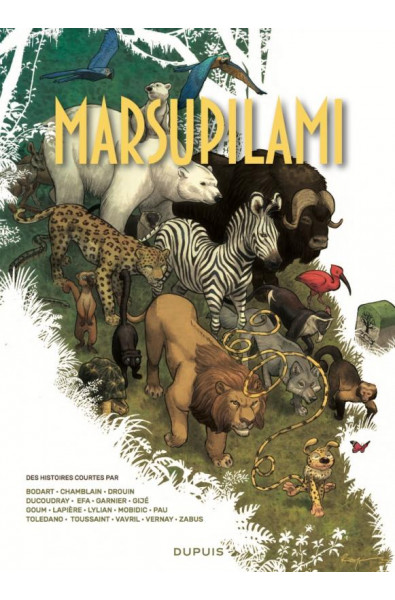 Marsupilami: des Histoires courtes par... Editions Dupuis, Tirage spécial 