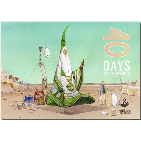 Moebius, 40 Days dans le désert, Moebius Production